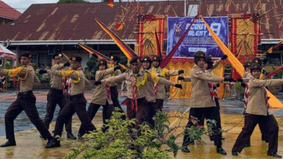 Siswa MAN 3 Padang Panjang unjuk kebolehan. (ist)