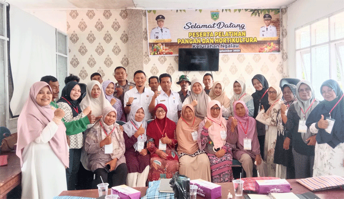 Petani Ngalau Asah Keterampilan untuk Pertanian Lebih Produktif 1 Peserta pelatihan foto bersama. (kominfo)