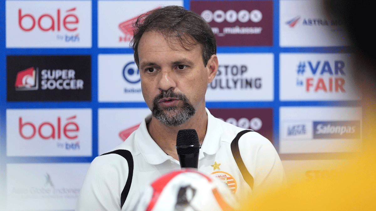 Pelatih Persija, Mauricio Souza. (ileague.id)
