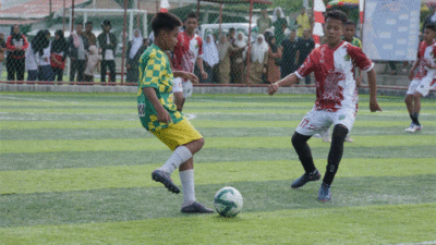 Pertandingan final Kajari Padang Panjang Cup. (Kominfo)