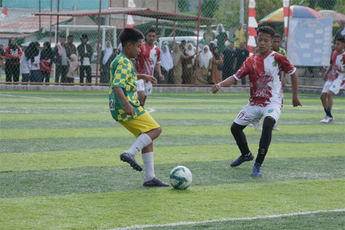 Pertandingan final Kajari Padang Panjang Cup. (Kominfo)