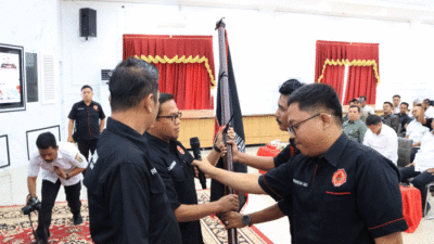Pengukuhan pengurus Forwakum Serdang Bedagai.