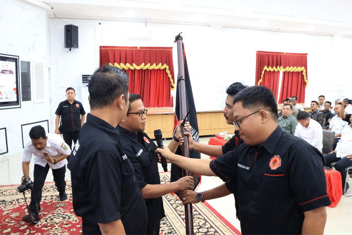 Pengukuhan pengurus Forwakum Serdang Bedagai.