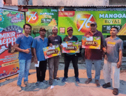 PT Djarum 76 Mikir Heppiii Gelar Lomba Dam Batu, Warga Tanjung Beringin Antusias