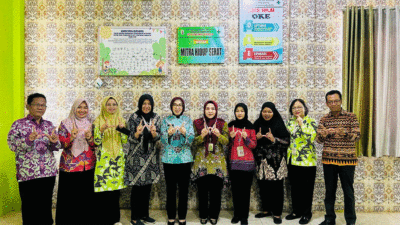 Bupati Way Kanan bersama jajaran puskesmas.