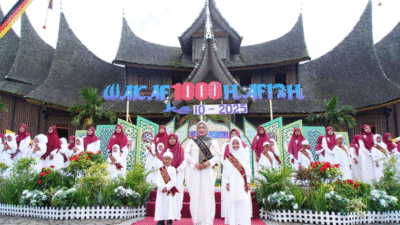 Program Satu Rumah Satu Hafizh Sudah Lahirkan 20.000 Anak Penghafal Quran di Tanah Datar