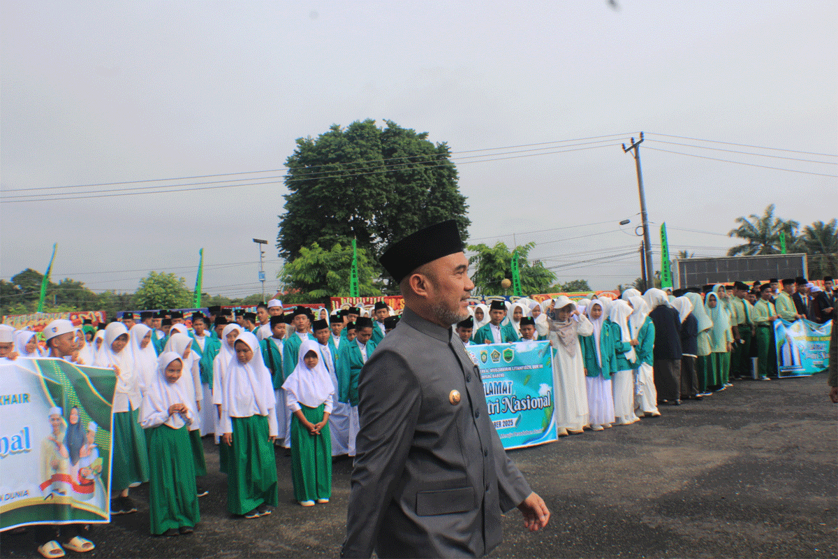 Bupati Dedy Putra hadiri peringatan Hari Santri Nasional tingkat Kabupaten Bungo.. (bungokab.go.id)