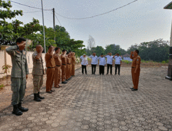 Pimpin Apel Mingguan, Ini yang Disampaikan Camat Negeri Agung