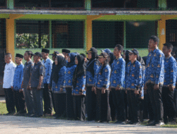 Pemerintah Kecamatan Negeri Agung Adakan Upacara Peringatan Hari Kesaktian Pancasila