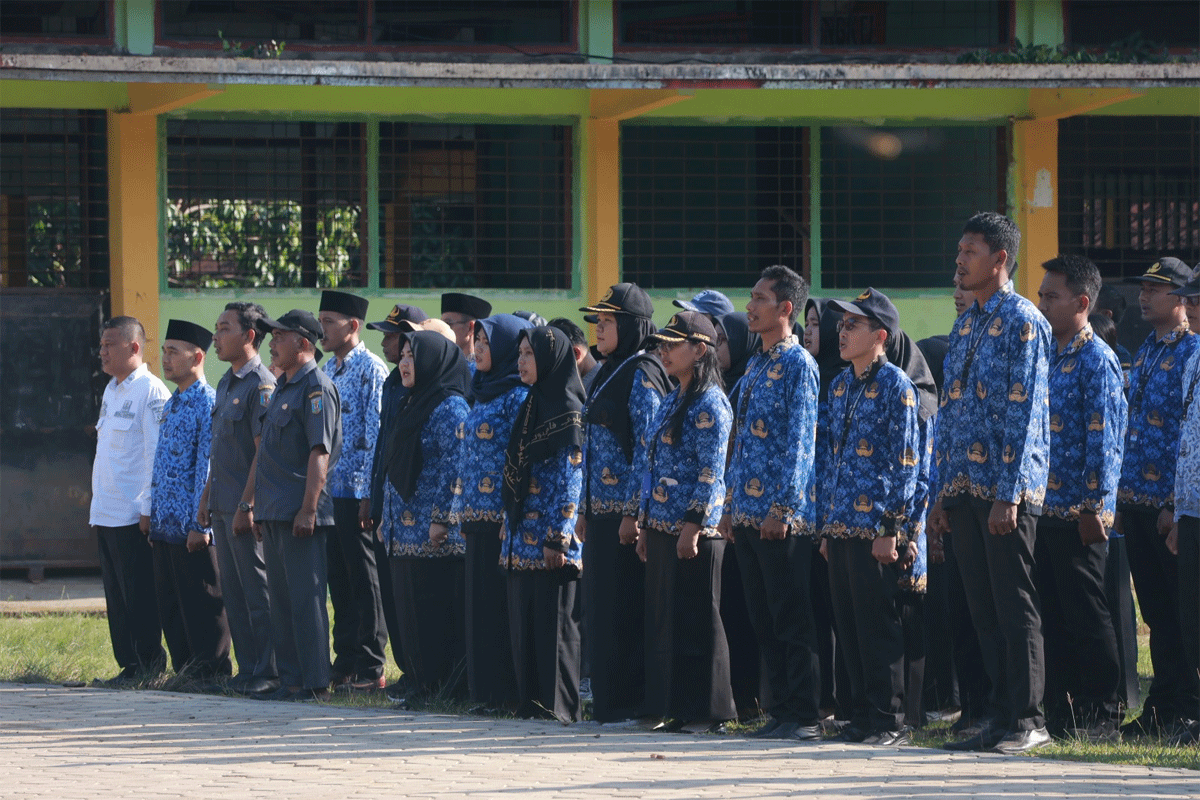 Peserta upacara