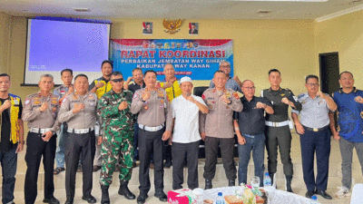 Foto bersama usai rakor.
