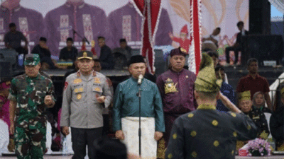 Pejabat Riau hadiri HUT Kuansing ke-26
