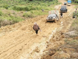 Kisah dari Daerah Terpencil di Riau, Jalan Seperti Arena Offroad, Pergi Berobat Butuh Empat Jam, Sering Mati Lampu Saat Malam