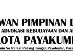 Dewan Pimpinan Daerah Lembaga Advokasi Kebudayaan dan Adat Minangkabau (LAKAM) Kota Payakumbuh Berikan Klarifikasi