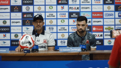 Targetkan Kemenangan di Laga Kandang, Madura United Siap Hadapi Persija