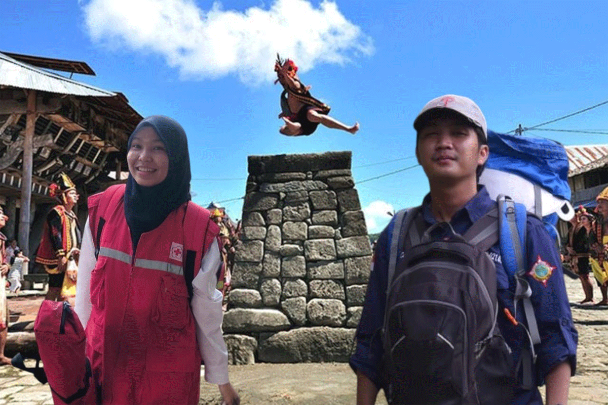 Gerakan Sumut Mengajar, Dua Putra-Putri Kepulauan Nias Terpilih Jadi Relawan 1 Notatema Telaumbanua dan Nafhatil Riski Hulu