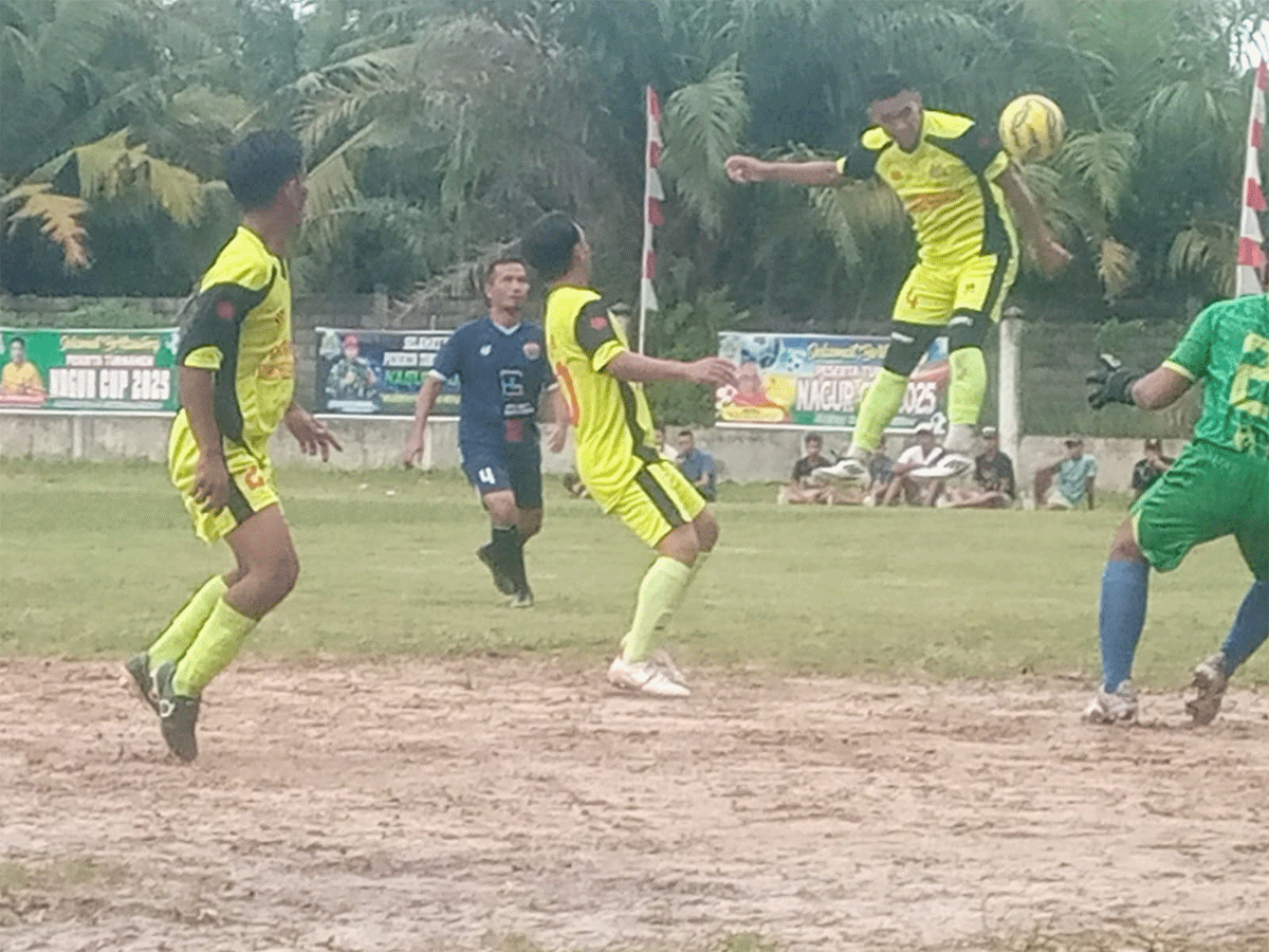 Pertandingan di perempat final Nagur Cup 2025.
