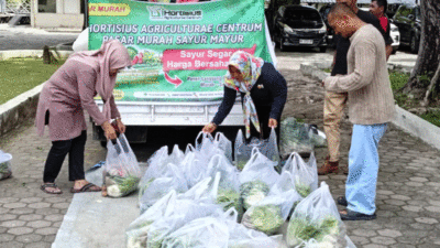 Petani milenial yang difasilitasi Pemprov Sumbar.