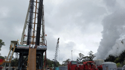 Pembangkit Listrik Tenaga Panas Bumi (PLTP) Muara Laboh Unit-2, di Nagari Muara Laboh, Kabupaten Solok Selatan