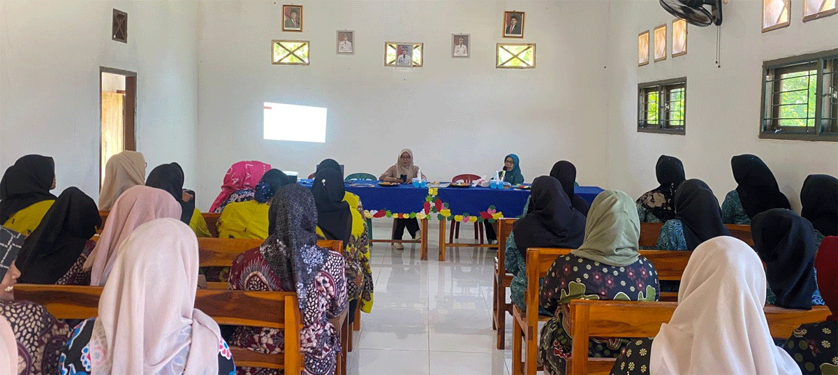 Pelatihan kader PKK.