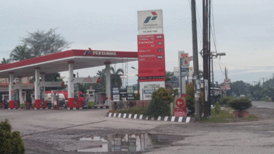 SPBU di Serdang Bedagai.