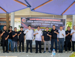 Bahas Transformasi Jurnalisme Hukum di Era Digital, Forwakum Sergai Gelar Rakerda di Pantai Romantis