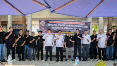 Bahas Transformasi Jurnalisme Hukum di Era Digital, Forwakum Sergai Gelar Rakerda di Pantai Romantis