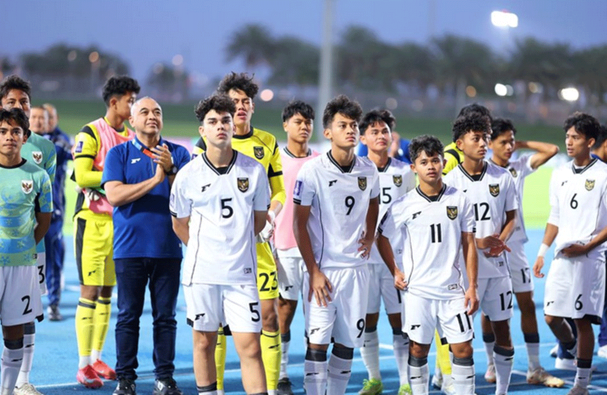Pemain Timnas Indonesia U-17. (okezone)