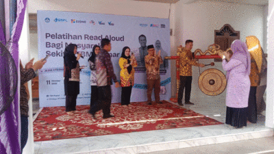 Pembukaan pelatihan.