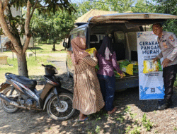 Polsek Buay Bahuga Adakan GPM, Warga Punjul Agung dan Lebung Lawe Antusias Sambut Beras Murah