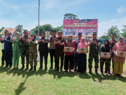 Percepat Pembangunan Pedesaan, Tentara Manunggal Masuk Desa Berlangsung di Kampung Sriwijaya