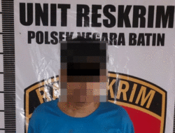 Polsek Negara Batin Amankan Pelaku Pencurian Kelapa Sawit di Purwa Negara