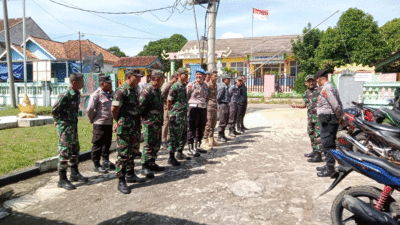 Pengarahan jelang patroli bersama.
