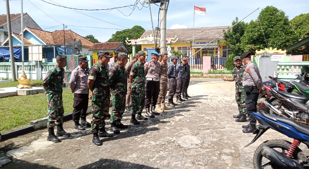 Pengarahan jelang patroli bersama.