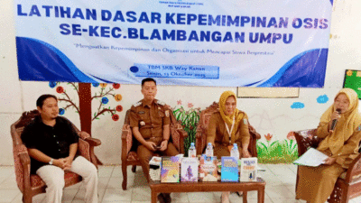 Pembukaan pelatihan kepemimpinan.