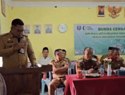 Sekdakab Way Kanan Luncurkan Program Bunda Cerdas B2AS di Kampung Pisang Baru