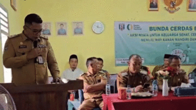 Sekdakab Way Kanan Luncurkan Program Bunda Cerdas B2AS di Kampung Pisang Baru