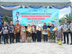 Warga Bahuga Bahagia, Operasi Pasar Murah Diserbu Ibu Rumah Tangga