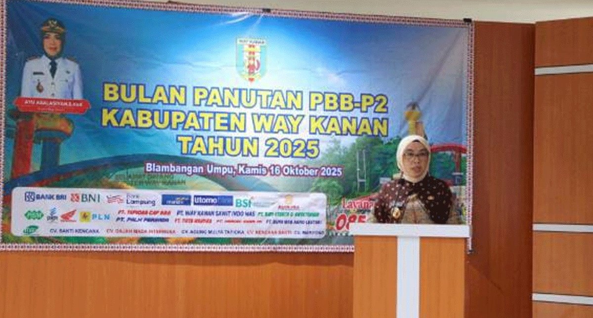 Warga Way Kanan Taat Bayar Pajak, Kalian Luar Biasa 1 Bupati Way Kanan beri arahan