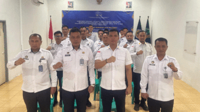 Wujudkan Pemasyarakatan Bersih dan Berintegritas, Lapas Way Kanan Tandatangani Komitmen Bersama