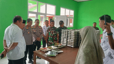 Peluncuran makan bergizi gratis.