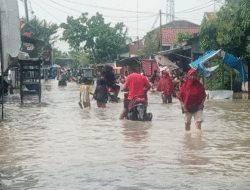 Banjir Kembali Rendam Ribuan Rumah di Desa Pekan Tanjung Beringin Sergai, Ini Pesan Camat Nur Chinta