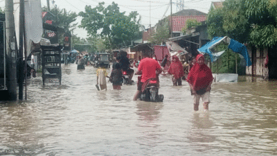 Banjir Kembali Rendam Ribuan Rumah di Desa Pekan Tanjung Beringin Sergai, Ini Pesan Camat Nur Chinta