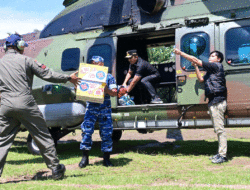 Nagari Salareh Aie Masih Terisolasi, Distribusi Logistik Harus Gunakan Helikopter