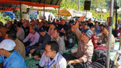 Rakor pejabat Tanah Datar. (kominfo)