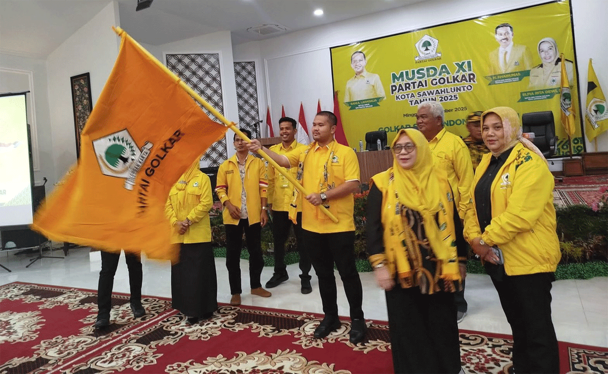 H. Jeffry Hibatullah terpilih sebagai Ketua DPD Golkar Sawahlunto periode 2025–2030 melalui keputusan aklamasi.