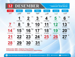 Asyik, Ada Long Weekend di Desember 2025, Simak Jadwalnya!