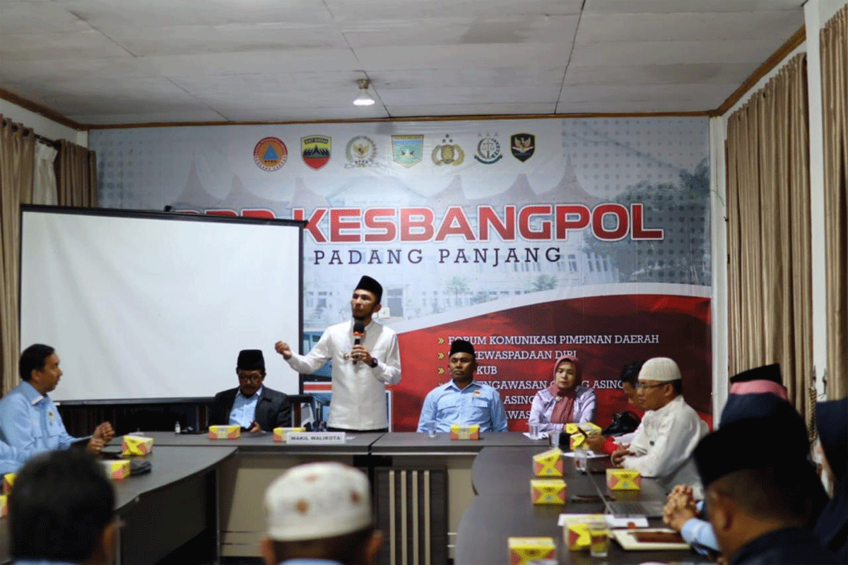 Rapat FKUB Padang Panjang. (Kominfo)