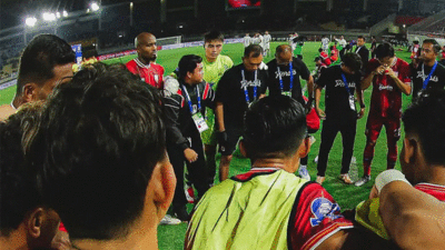 Pemain Persis jalani latihan. (Ileague.id)