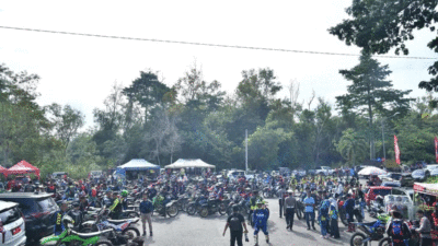 903 Rider Serbu Sawahlunto, Kota Arang Jadi Surga Adventure Trail Sumatera